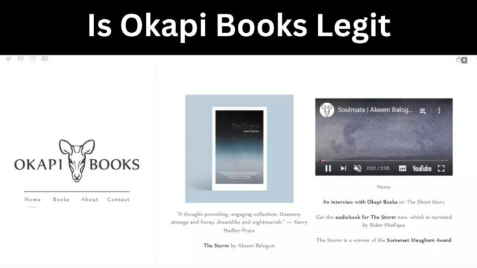 Is Okapi Books Legit