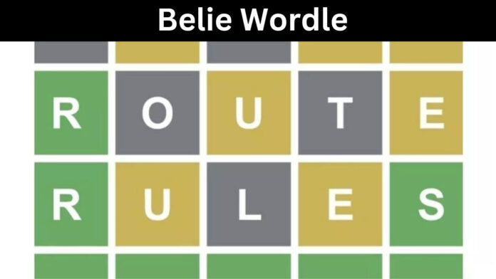 Belie Wordle