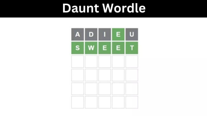 Daunt Wordle