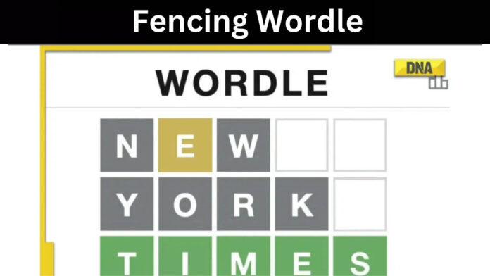Fencing Wordle