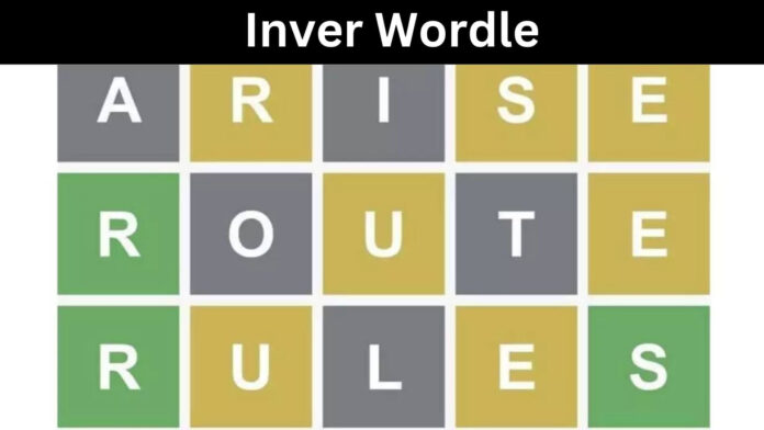 Inver Wordle