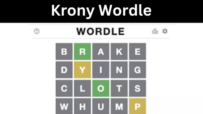 Krony Wordle