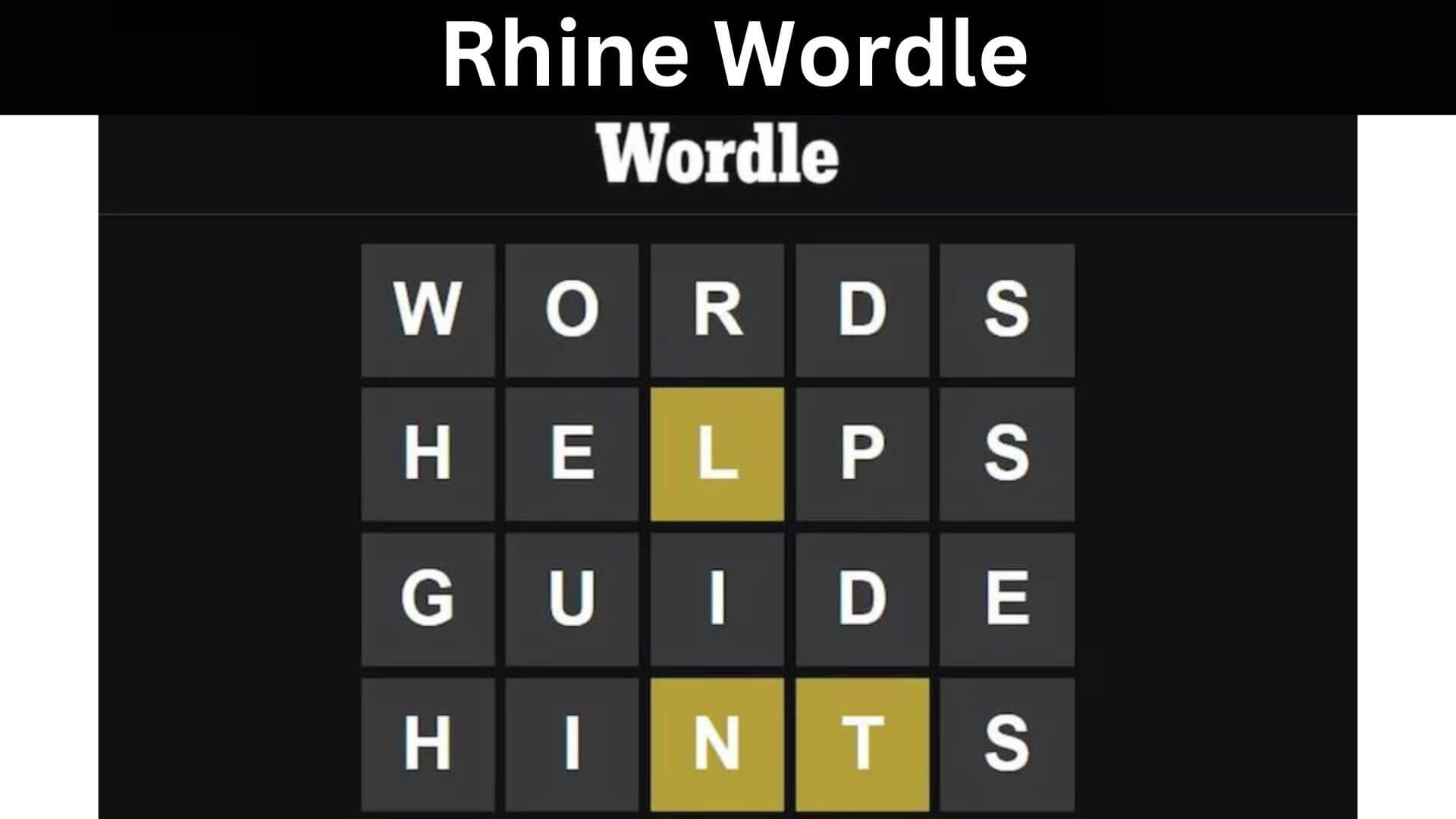 Rhine Wordle {Feb 2023} Read The Latest Wordle Here!