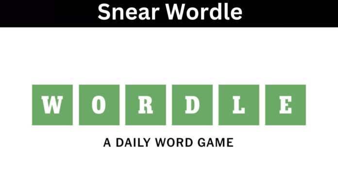 Snear Wordle