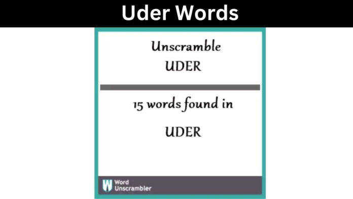 Uder Words