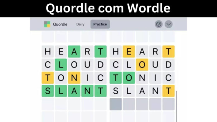 Quordle com Wordle